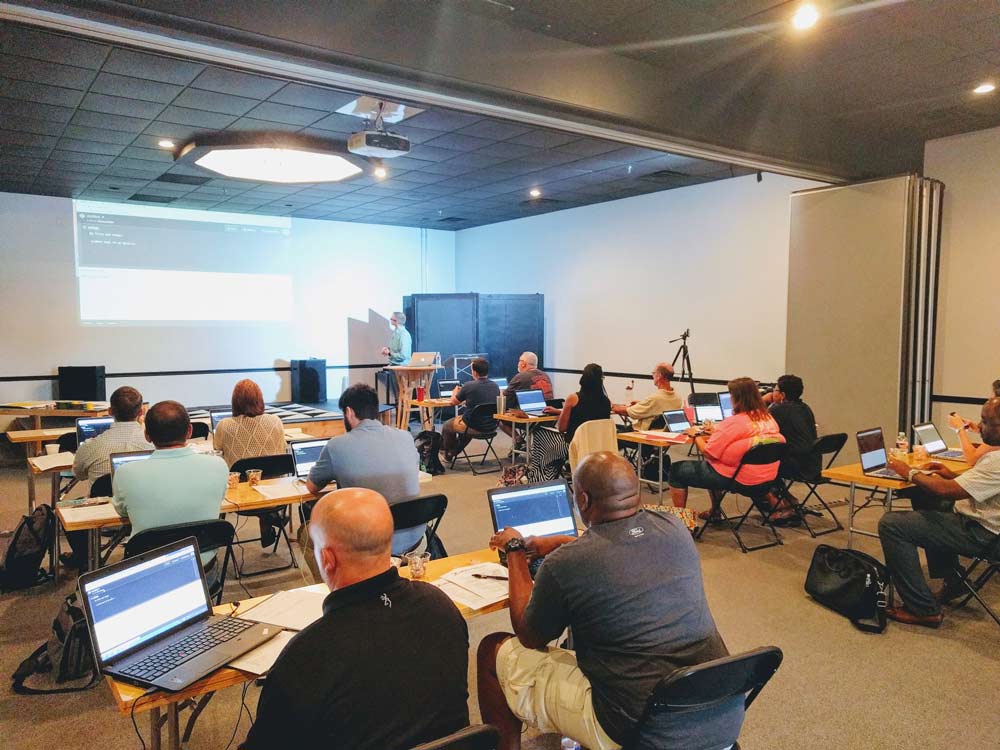 chance teaching HTML workshop 2017